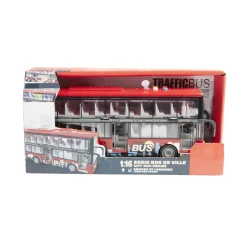 Hot Gifi Bus sonore et lumineux double niveau gris