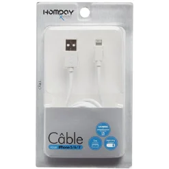 Cable blanc pour Iphone 1M*Gifi Sale