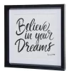 Gifi Cadre déco avec inscription en anglais believe in your dreams