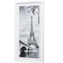 Gifi Cadre déco carrousel Tour Eiffel noir et blanc