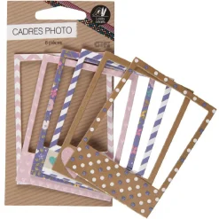 Gifi Cadre photo en carton x6
