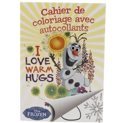 Gifi Jeux Créatifs<Cahier de coloriage A5 avec autocollants Reine des neiges