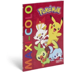 Gifi Cahier de coloriage Maxi-colo Pokémon, Hachette jeunesse