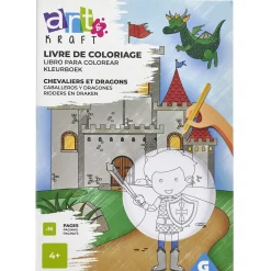Gifi Jeux Créatifs<Cahier de 16 coloriages 2 modèles
