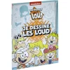 Gifi Cahier de dessin Bienvenue chez les Louds Nickelodeon 64 pages