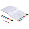 Cahier de peinture à l'eau - 6 couleurs et 1 pinceau*Gifi Outlet