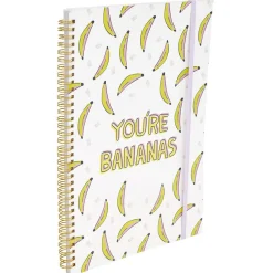 Cahier à spirale avec élastique latéral format A4 184 pages*Gifi New