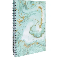 Cahier à spirales motif marbré A4 160 pages*Gifi