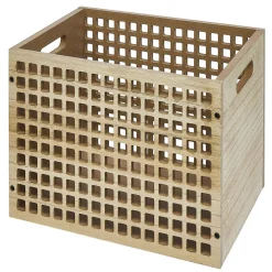 Caisse de rangement en bois 35x24xH25cm*Gifi Best