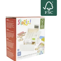 Gifi Jeux D'Imagination Et D'Imitation<Caisse enregistreuse Storiz en bois certifié FSC®