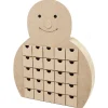Gifi Calendrier de l'avent bonhomme de neige à décorer medium