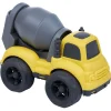 Best Gifi Camion benne ciment plastique jaune 10x6,5xH7 cm