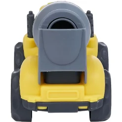 Best Gifi Camion benne ciment plastique jaune 10x6,5xH7 cm