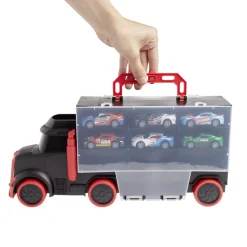 Outlet Gifi Camion de transport avec 6 voitures