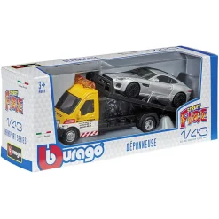 Gifi Jeux D'Imagination Et D'Imitation<Camion dépanneuse + voiture 1/43e métal