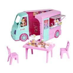 Outlet Gifi Camion glace avec poupée Amelia 21 pièces