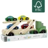 Gifi Eveil<Camion porte voitures en bois certifié FSC®