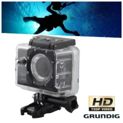Caméra de sport Grundig HD 720p et boîtier étanche*Gifi Discount