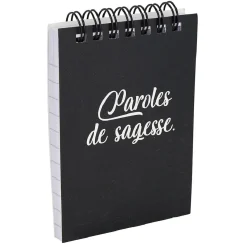Carnet A7 à spirales*Gifi Best