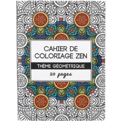 Gifi Carnet à colorier zen 20p en papier