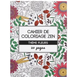 Gifi Carnet à colorier zen 20p en papier