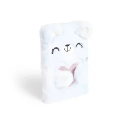 Gifi Jeux Créatifs<Carnet de note avec couverture en peluche 24x17cm - 5 modèles