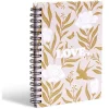 Carnet spirale A6 à ligne thème Love floral 160 pages*Gifi Discount