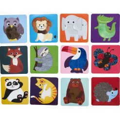 Gifi Eveil<Carte animaux à toucher x12