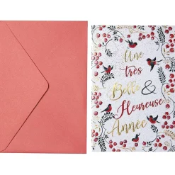 Carte de voeux Bonne année*Gifi Hot
