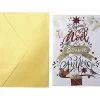 Carte de voeux imprimée Joyeux Noël et Bonne année*Gifi Best