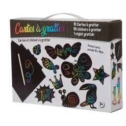 Gifi Cartes à gratter art créatif enfant