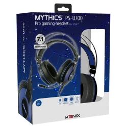 Casque gaming PS-700 pour PS4 Konix noir*Gifi