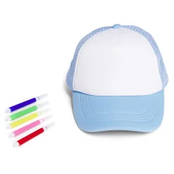 Gifi Casquette à colorier et crayons T56/58