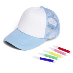 Gifi Casquette à colorier et crayons T56/58