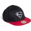 Hot Gifi Casquette Superman coton noir et rouge