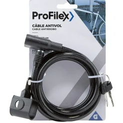 Gifi Câble antivol spirale avec 2 clés incluses