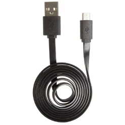 Câble de charge micro USB plat 1 m blanc ou noir*Gifi New