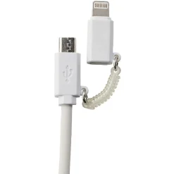 Câble de charge universel effet guirlande 2en1*Gifi