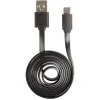 Câble de charge USB-C plat 1 m blanc ou noir*Gifi Outlet