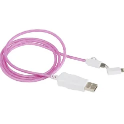 Câble de charge USB 2en1 lumineux 1M*Gifi Outlet