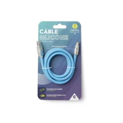 Câble lightning 1m en silicone*Gifi Outlet
