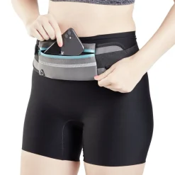 Gifi Ceinture de sport 37x10cm polyester gris