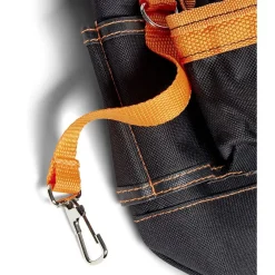 Sale Gifi Ceinture porte-outils 7 poches polyester noir et orange