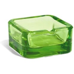 Cendrier carré en verre coloré*Gifi New