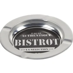 Cendrier rond inscription Pause authentique Bistrot La Sélection*Gifi Online