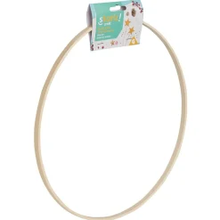 Gifi Cercle en bois pour couronne de Noël Ø30cm