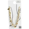Clearance Gifi Chaîne de cheville avec strass et pastilles dorées