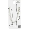 Discount Gifi Chaîne de cheville 2 rangs maille fine et perles argenté