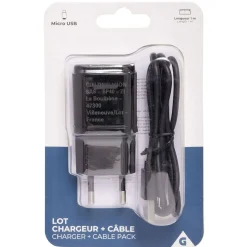 Chargeur micro usb prise secteur et câble 1 m*Gifi Clearance