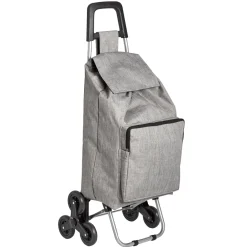 Outlet Gifi Chariot de course isotherme à roulette gris
